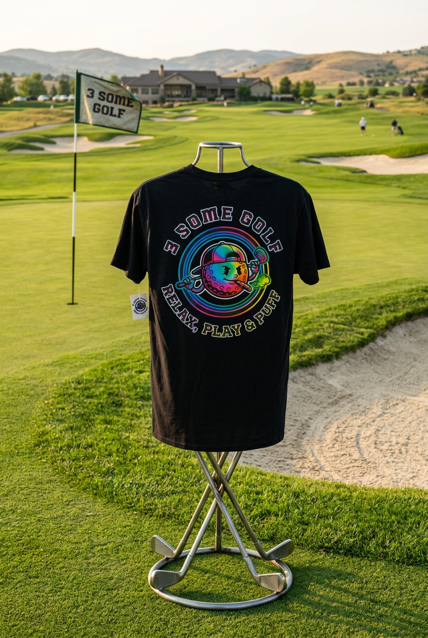 3SG Graphic Tee in Black with Color Logo