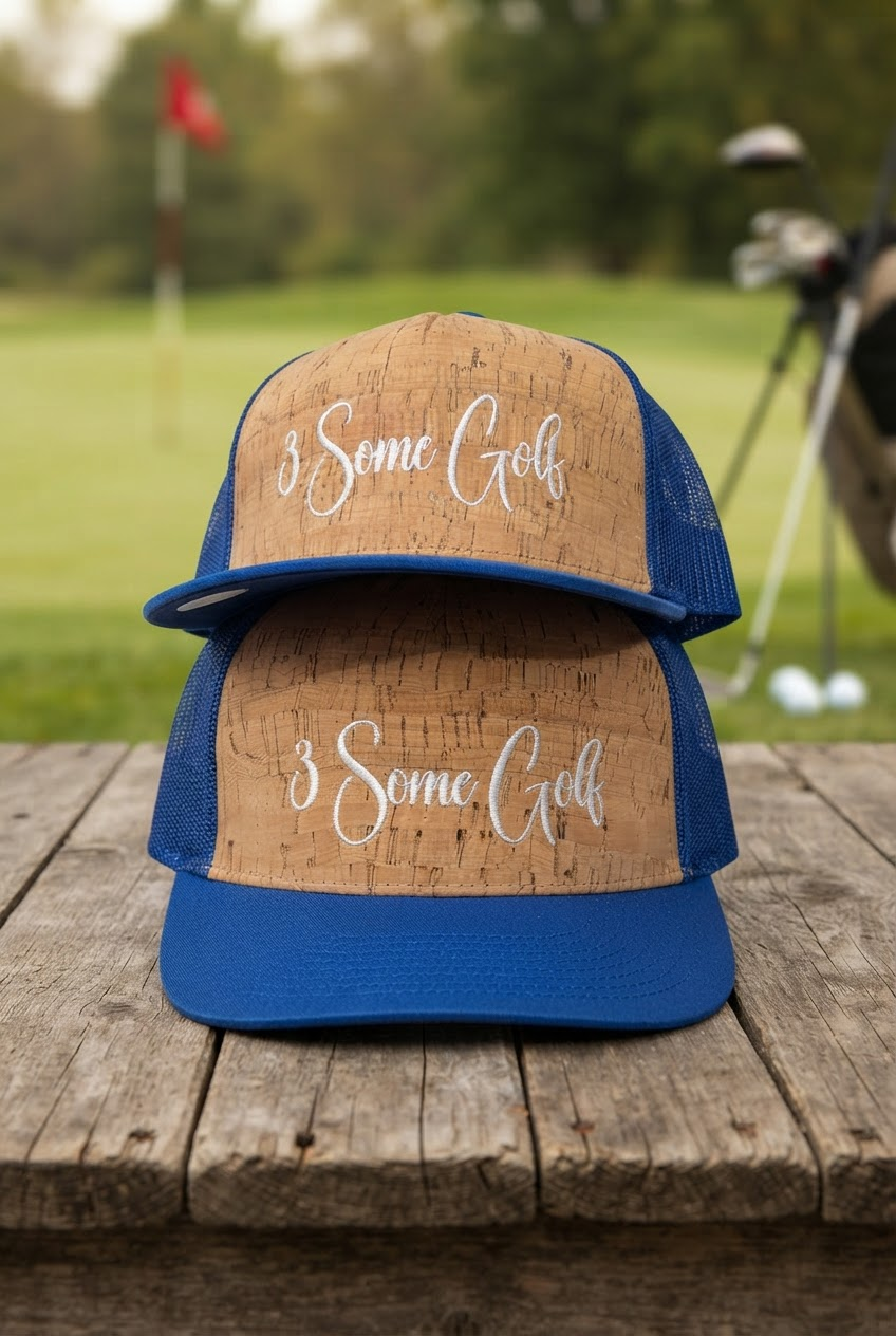 Royal blue OTTO cork 3 Some Golf cap